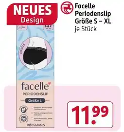 Rossmann Facelle periodenslip Angebot