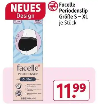 Rossmann Facelle periodenslip Angebot