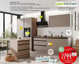 Zurbrüggen Yourkitchen küchenblock „troja“ Angebot