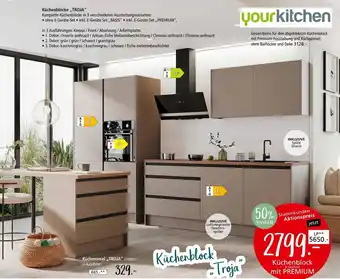 Zurbrüggen Yourkitchen küchenblock „troja“ Angebot