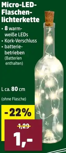 Thomas Philipps Micro-LED Flaschenlichterkette Angebot