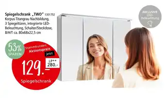 Zurbrüggen Spiegelschrank two Angebot