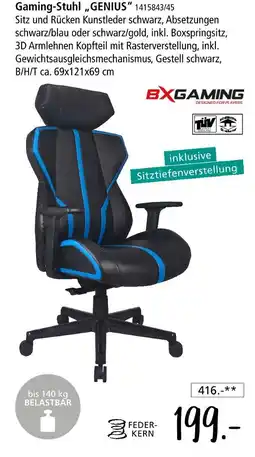 Zurbrüggen Bxgaming gaming-stuhl genius Angebot