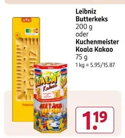 Rossmann Leibniz butterkeks Angebot