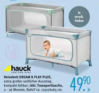 Trends Möbel Hauck reisebett dream n play plus Angebot