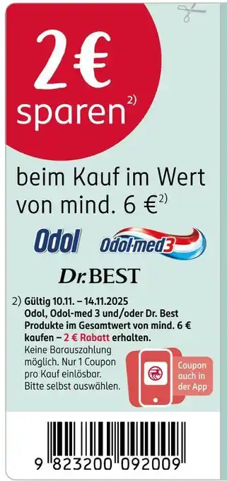 Rossmann 2 € rabatt Angebot