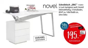 Zurbrüggen Novel schreibtisch „eric“ Angebot