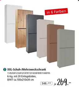 Zurbrüggen Xxl-schuh-/mehrzweckschrank Angebot