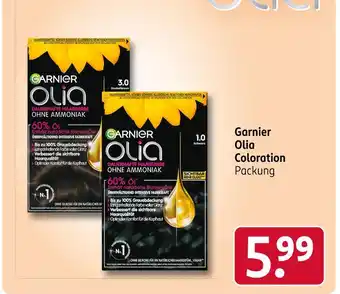 Rossmann Garnier olia coloration dunkelbraun Angebot