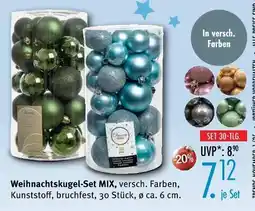 Trends Möbel Weihnachtskugel-set mix Angebot