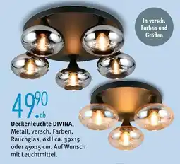 Trends Möbel Deckenleuchte divina Angebot