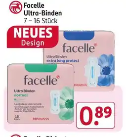 Rossmann Facelle ultra binden Angebot