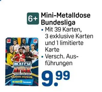 Rossmann Mini-metalldose bundesliga Angebot