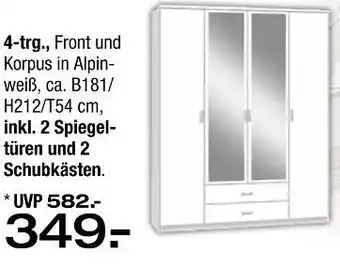 Ostermann Drehtüren-kombischrank 4-trg Angebot