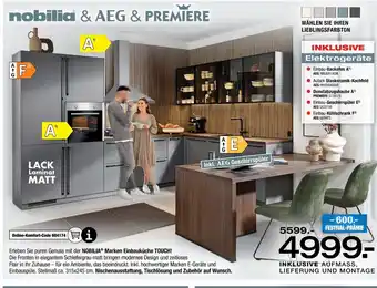 Ostermann Nobilia, aeg, premiere einbauküche Angebot