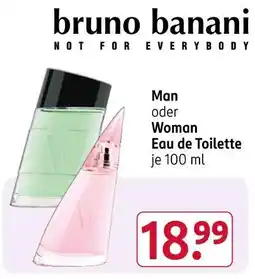 Rossmann Bruno banani man eau de toilette Angebot