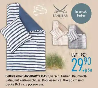 Trends Möbel Sansibar living bettwäsche coast Angebot