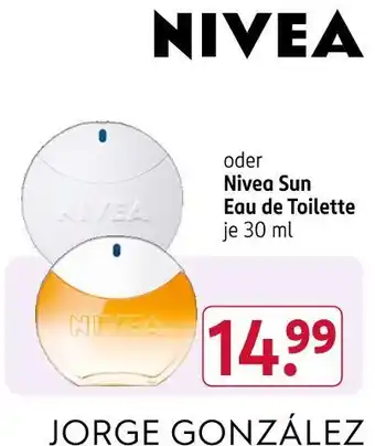 Rossmann Nivea nivea sun eau de toilette Angebot