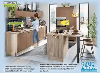 Trends Möbel Modulform einbauküche mf15 Angebot
