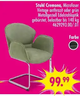 Möbel Boss Stuhl cremona Angebot