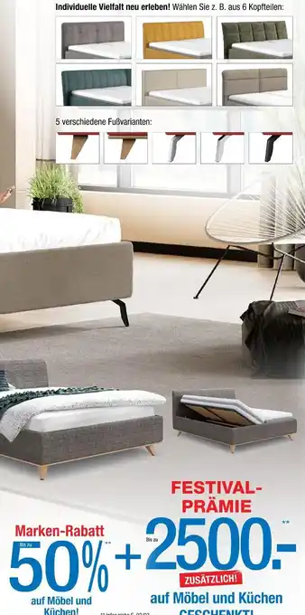 Ostermann Polsterbett nivora Angebot