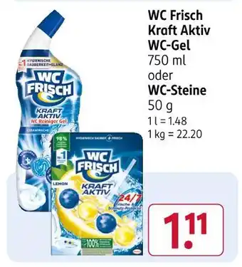 Rossmann Wc frisch kraft aktiv wc-gel Angebot