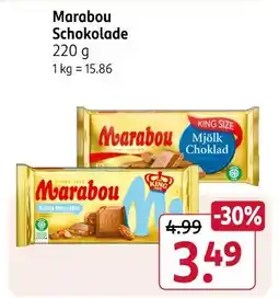 Rossmann Marabou mjölk choklad Angebot