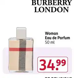 Rossmann Burberry woman eau de parfum Angebot