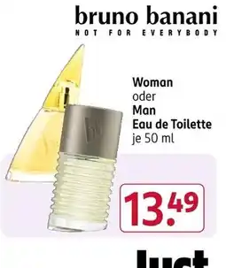 Rossmann Bruno banani woman eau de toilette Angebot