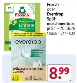Rossmann Frosch classic spül-tabs limone Angebot