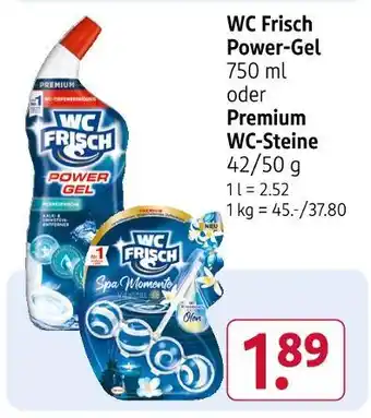 Rossmann Wc frisch power-gel Angebot
