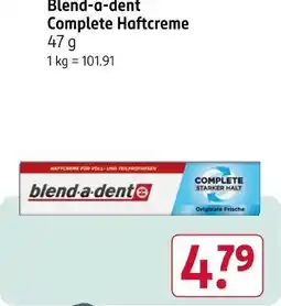 Rossmann Blend-a-dent complete haftcreme Angebot