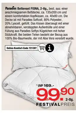 Ostermann Paradies bettenset fiona, 2-tlg Angebot