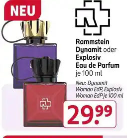 Rossmann Rammstein dynamit eau de parfum Angebot