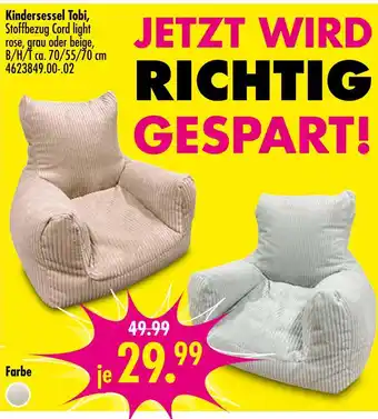 Möbel Boss Kindersessel tobi Angebot
