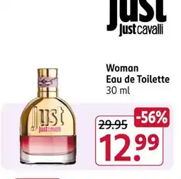 Rossmann Just cavalli woman eau de toilette Angebot