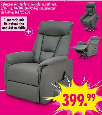 Möbel Boss Relaxsessel herford Angebot
