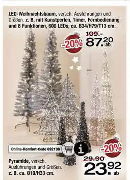 Ostermann Led-weihnachtsbaum Angebot