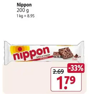 Rossmann Nippon puffreis mit schokolade Angebot