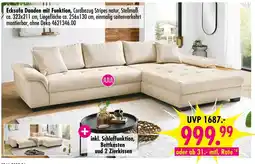 Möbel Boss Ecksofa daaden mit funktion Angebot