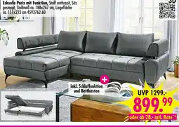 Möbel Boss Ecksofa paris mit funktion Angebot