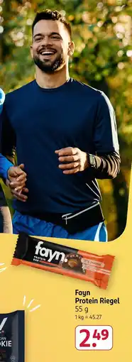 Rossmann Fayn protein riegel Angebot
