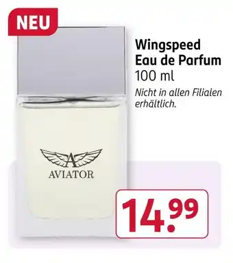 Rossmann Aviator wingspeed eau de parfum Angebot
