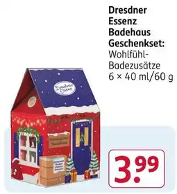Rossmann Dresdner essenz badehaus geschenkset Angebot