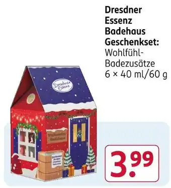Rossmann Dresdner essenz badehaus geschenkset Angebot