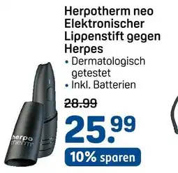 Rossmann Herpotherm herpotherm neo elektronischer lippenstift gegen herpes Angebot