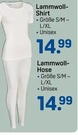 Rossmann Lammwoll-shirt Angebot