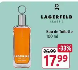 Rossmann Lagerfeld classic eau de toilette Angebot