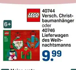 Rossmann Lego versch. christbaumanhänger Angebot
