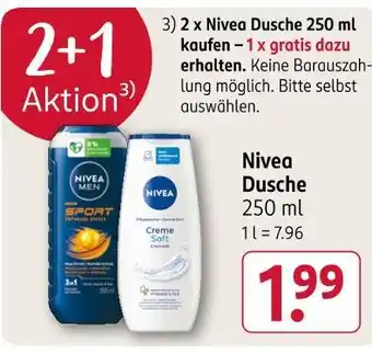 Rossmann Nivea nivea dusche Angebot